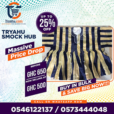 Handwoven Ghanaian Smocks  Buy Fugu & Batakari Online at Tryahu